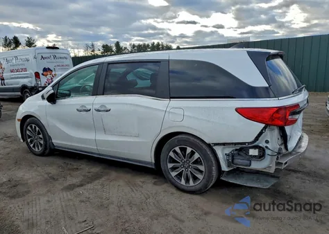 2023 Honda Odyssey Exl from USA, damaged, VIN 5FNRL6H6XPB034484